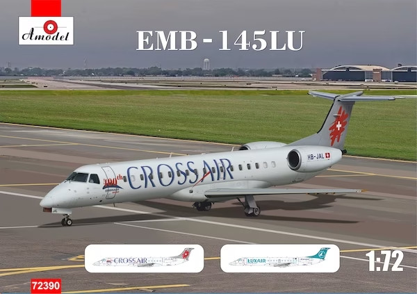Пластикова модель 1/72 A-model 72390 Embraer EMB-145 LU
