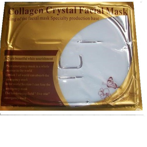 Маска для обличчя кришталевий колаген, біла Collagen Crystal Facial Mask
