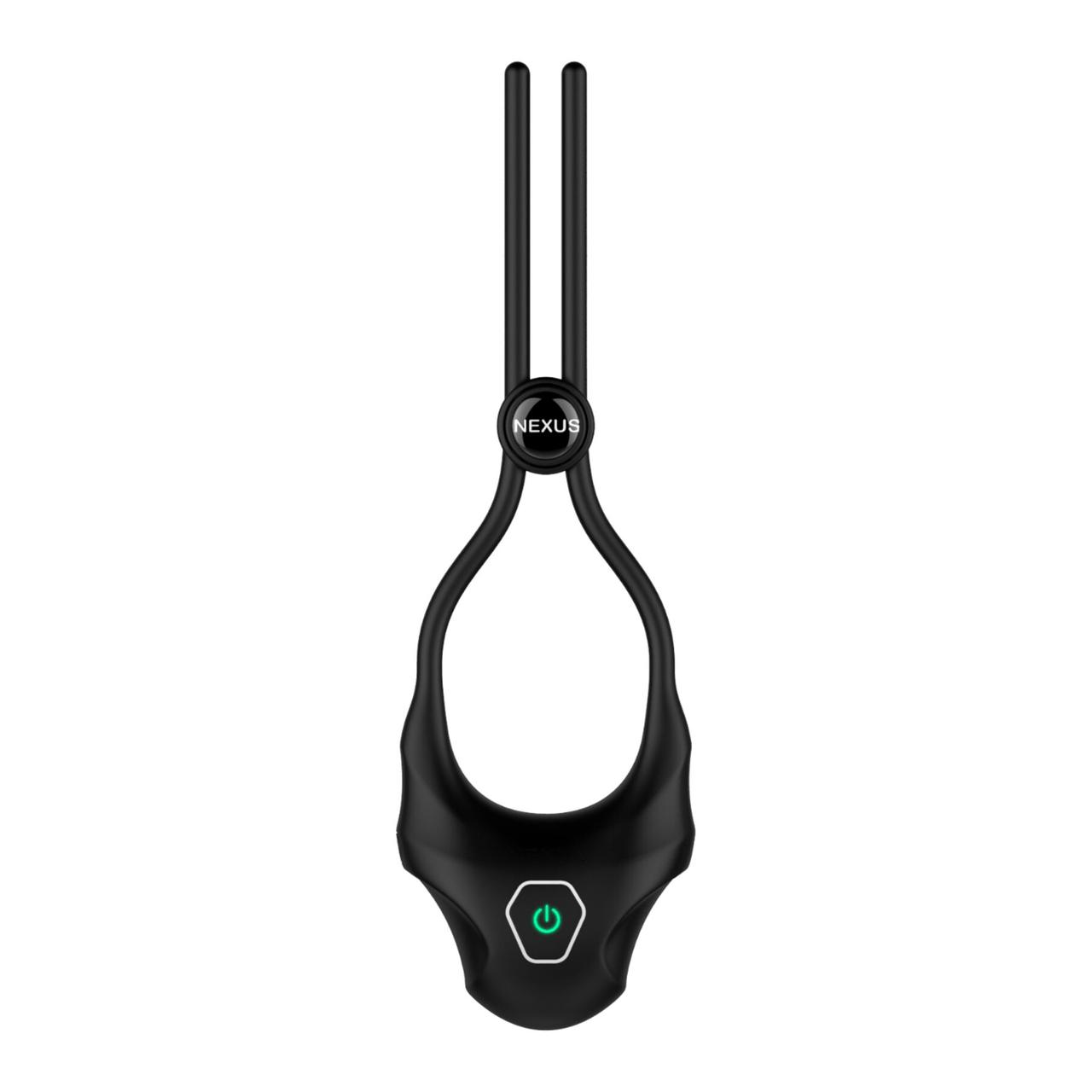 Ерекційне кільце Nexus FORGE Vibrating Adjustable Lasso — Black