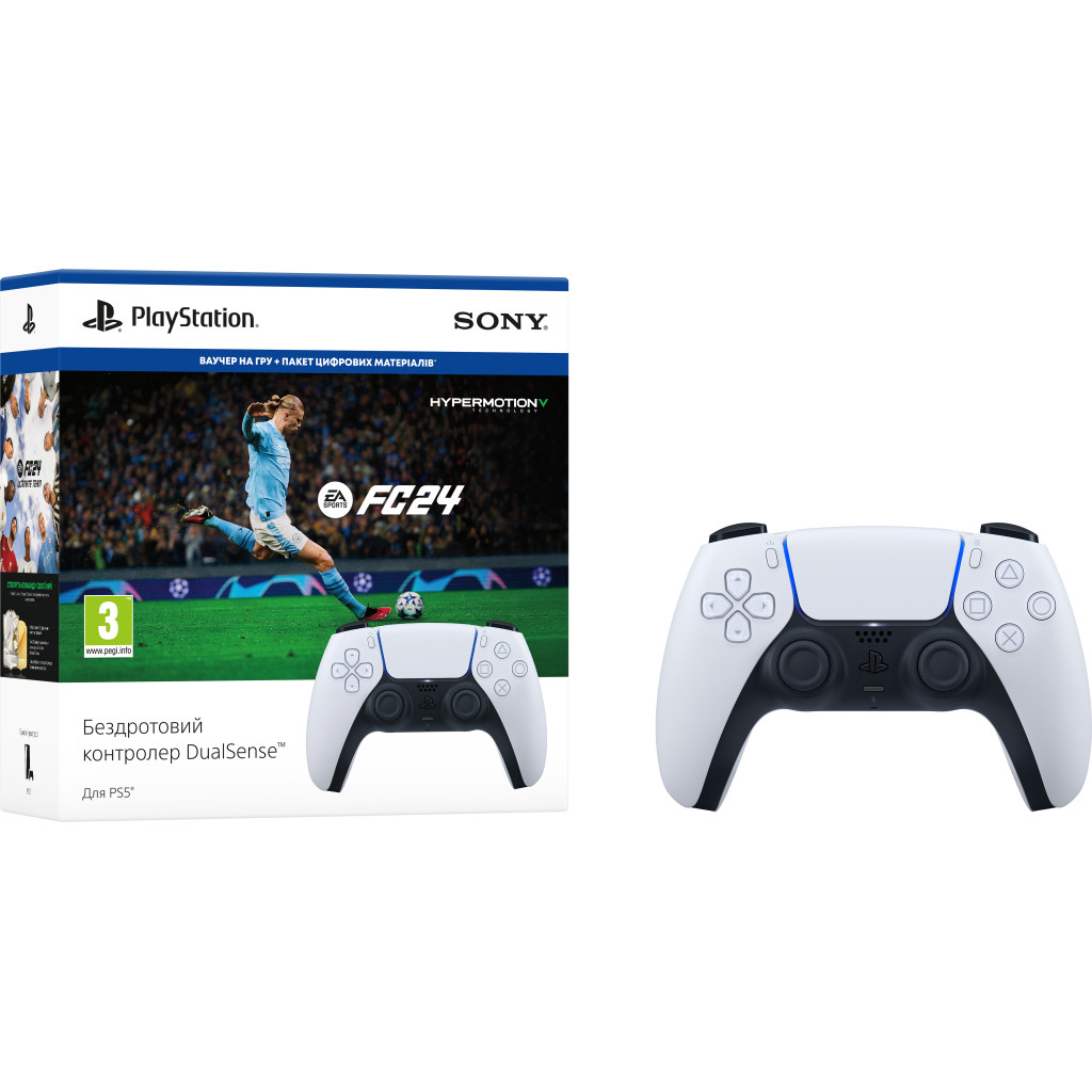 Купить Геймпад Playstation 5 Dualsense White для PS5/PS 5 Digital ...