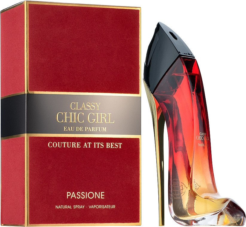 Fragrance World Classy Chic Girl Passione Eau De Parfum Парфумерна вода жіноча, 90 мл