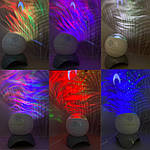 Проектор зоряне небо нічник Wi-light Aurora нічник проектор місяць, північне сяйво, фото 5