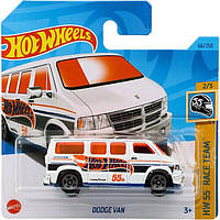 Машинка Hot Wheels Dodge Van HW 55 Racing Team - 2023 Mattel HKK28-N521