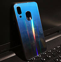 Чехол силикон Glass Gradient Shine для Samsung A40 (A405F)