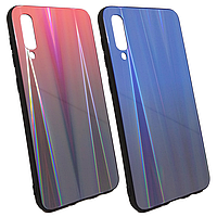Чехол силикон Glass Case для Samsung A30s (A307F)