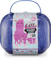 Игровой набор Лол чемодан Мега-Сюрприз зимнее диско. L.O.L. Surprise Winter Disco Bigger Surprise 421627