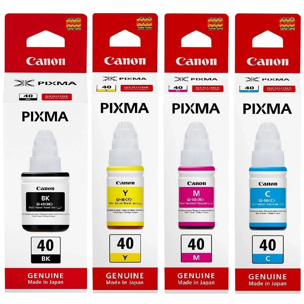 Набір оригінальних чорнил Canon GI-40 (SET40C)