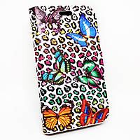 Чехол книжка Butterfly/Leopard для Samsung G360 (Core Prime)