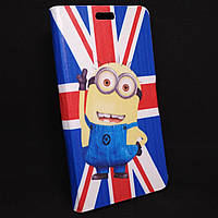 Чехол книжка Flag/Minion для Samsung J700 (J7 2015), J7 Neo (J701)