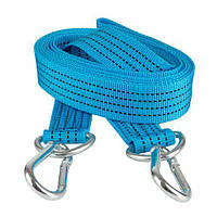 Трос буксирувальний ST215B/ТР-208-2-2 2т стрічка 45 мм х 5.0 м синій/карабін/в кульці