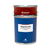 Краска по металлу TELKYD S230 антикоррозионная полуматовая алкидная (25 кг), Teluria
