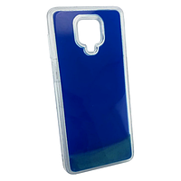 Защитный чехол для Xiaomi Redmi Note 9S, Note 9 Pro оригинальный противоударный Aqua синий
