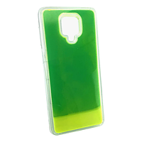Защитный чехол для Xiaomi Redmi Note 9S, Note 9 Pro оригинальный противоударный Aqua зеленый