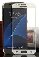 Защитное стекло для Samsung S7 (G930) 3D White