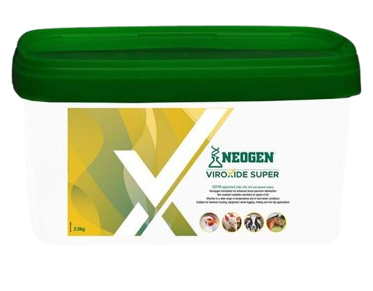 Віроксид Супер Neogen Viroxid Super розчинний порошок для дезінфекції ветеринарних приміщень, 2,5 кг, фото 1
