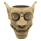 Фігурне кашпо для квітів «Goblin» декоративне / Квітковий горщик на полицю для дому та офісу настільний, фото 2