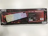 Клавіатура з LED-підсвіткою USB KEYBOARD KR-6300, фото 8