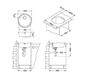 Кухонна мийка Alveus Form 10 1084838, фото 2