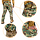 Тактичні брюки SoftShell Vent Multicam L, фото 7