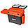 Зимовий ящик із сидінням ECLIPSE 19л - навантаження 130кг Ice Fishbox помаранчевий, фото 5