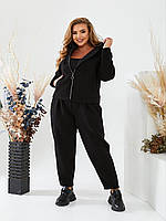 Теплий жіночий спортивний жіночий костюм чудової якості (р.48-56). Арт-2552/3