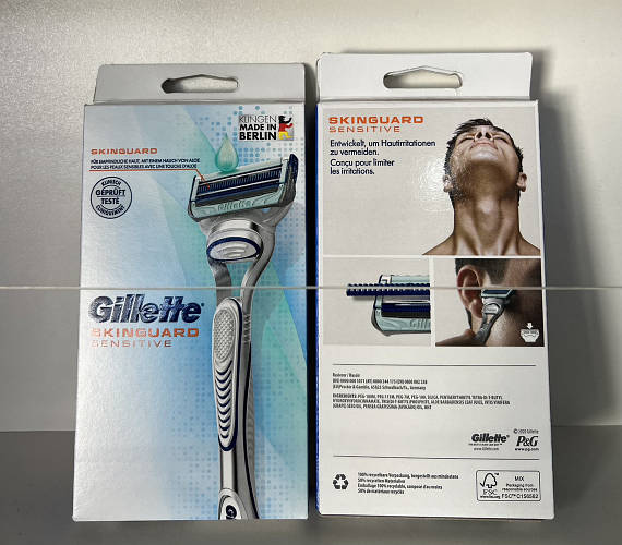 Мужской станок для бритья Gillette SkinGuard Sensitive (ID#1993610816 ...