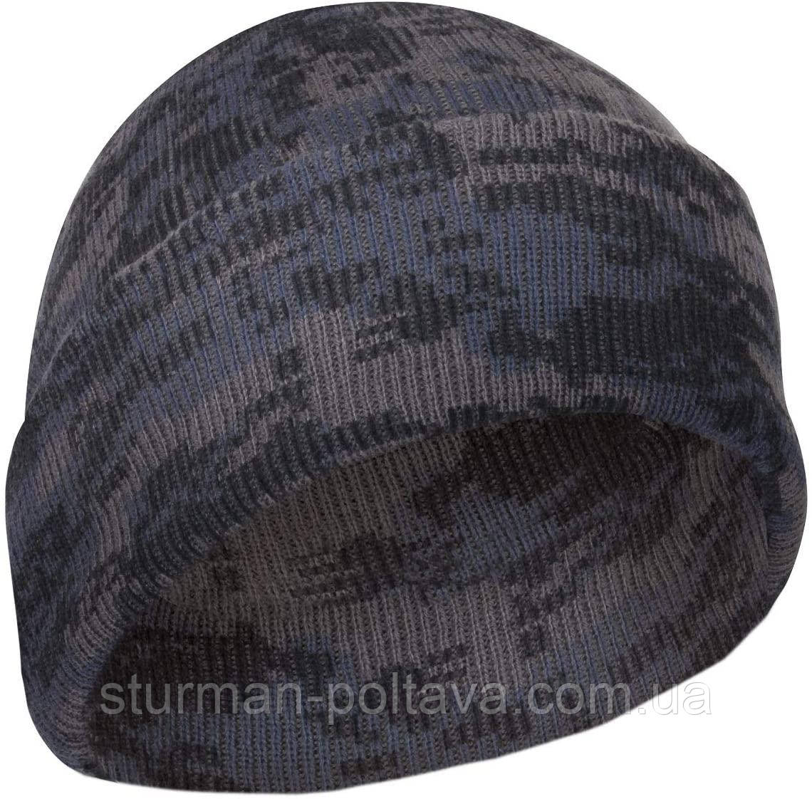 Шапка чоловіча зимова камуфляжна didgital Midnight Deluxe Camo Watch Cap акрилова Rothco USA