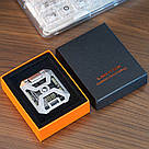 Запальничка usb з ліхтариком у подарунковій упаковці US710, фото 5