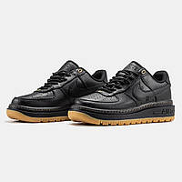 Nike af1 black gum hot sale