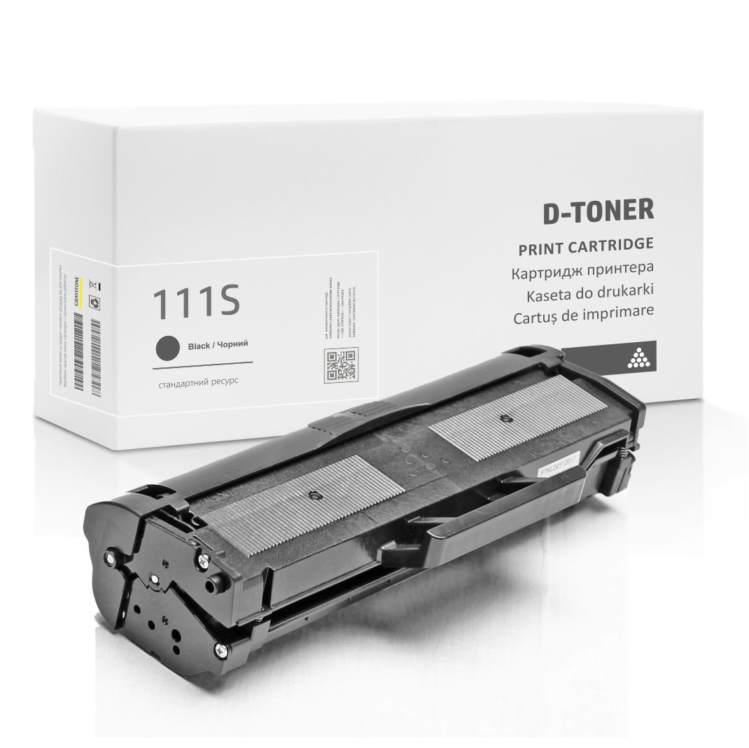 Сумісний картридж Samsung MLT-D111S (111S), чорний, 1000 стор. від Gravitone
