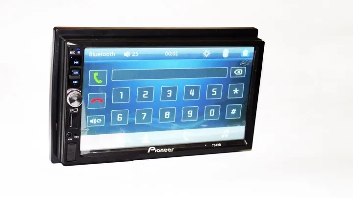 Автомагнітола 7" 2din USB+SD+Bluetooth коротка база Pion-SВ 7012, фото 1
