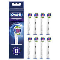 Сменные насадки для электрической зубной щетки Oral-B EB18 3D White 8 шт