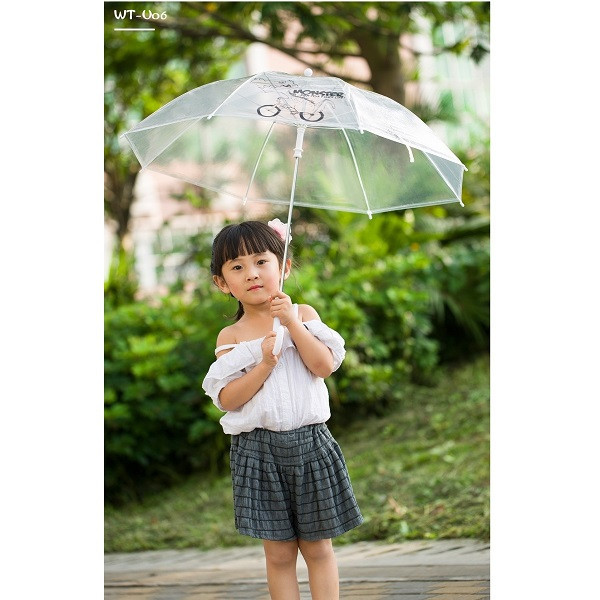 Парасолька WK mini Umbrella WT-U06 прозора (6970349283836)