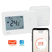 SET Q7 smart WiFi аналог Computherm Q7 RF беспроводной терморегулятор для котла (APP Tuya Smart, Smart Life).