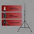 Лампа відеосвітло JM8821 3000-6000K 46x32см зі штативом 2.1 метр 70W лампа для фону. Студійне світло., фото 3