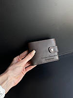 Гаманець шкіряний HUGO_H коричневый