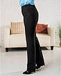 Штани жіночі класичні "Ширлі" з костюмної тканини чорного кольору розміри від 46 до 60, фото 8