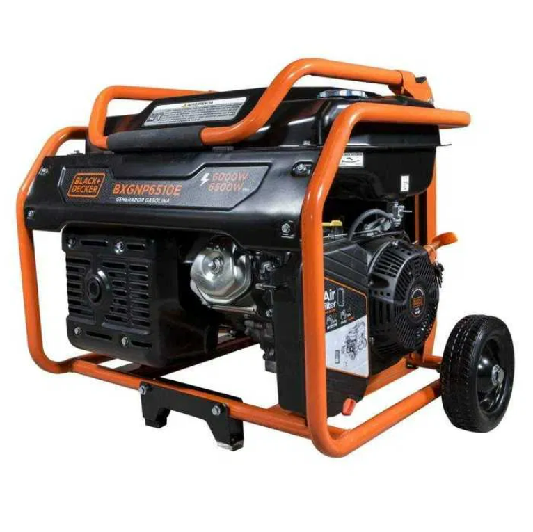 Генератор бензиновий Black and Decker 6 кВт AVR