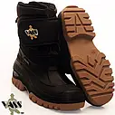 Черевики Vass Fleece Lined Boot with Strap Black/Green, фото 5
