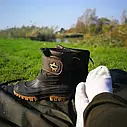 Черевики Vass Fleece Lined Boot with Strap Black/Green, фото 10