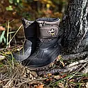 Черевики Vass Fleece Lined Boot with Strap Black/Green, фото 9