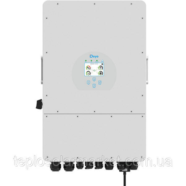 Гібридний інвертор 12кВт 48В трифазний+WiFi, SUN-12K-SG04LP3-EU, Deye