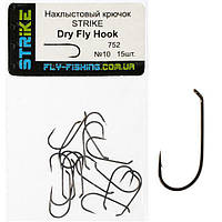 Крючки Strike Dry Fly 752 №18 15шт "Оригинал"