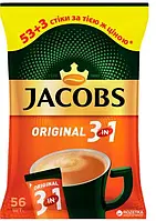 Кофе Якобс Оригинал 3в1 Jacobs Original 3in1 растворимый стик 56 штук