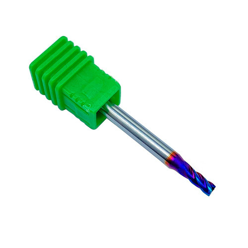 Фреза кінцева по металу 2.5x4x50мм HRC65 MZG, фото 1