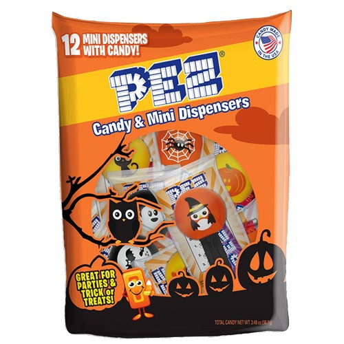 Цукерки Halloween PEZ Party Bag 12 шт, фото 1
