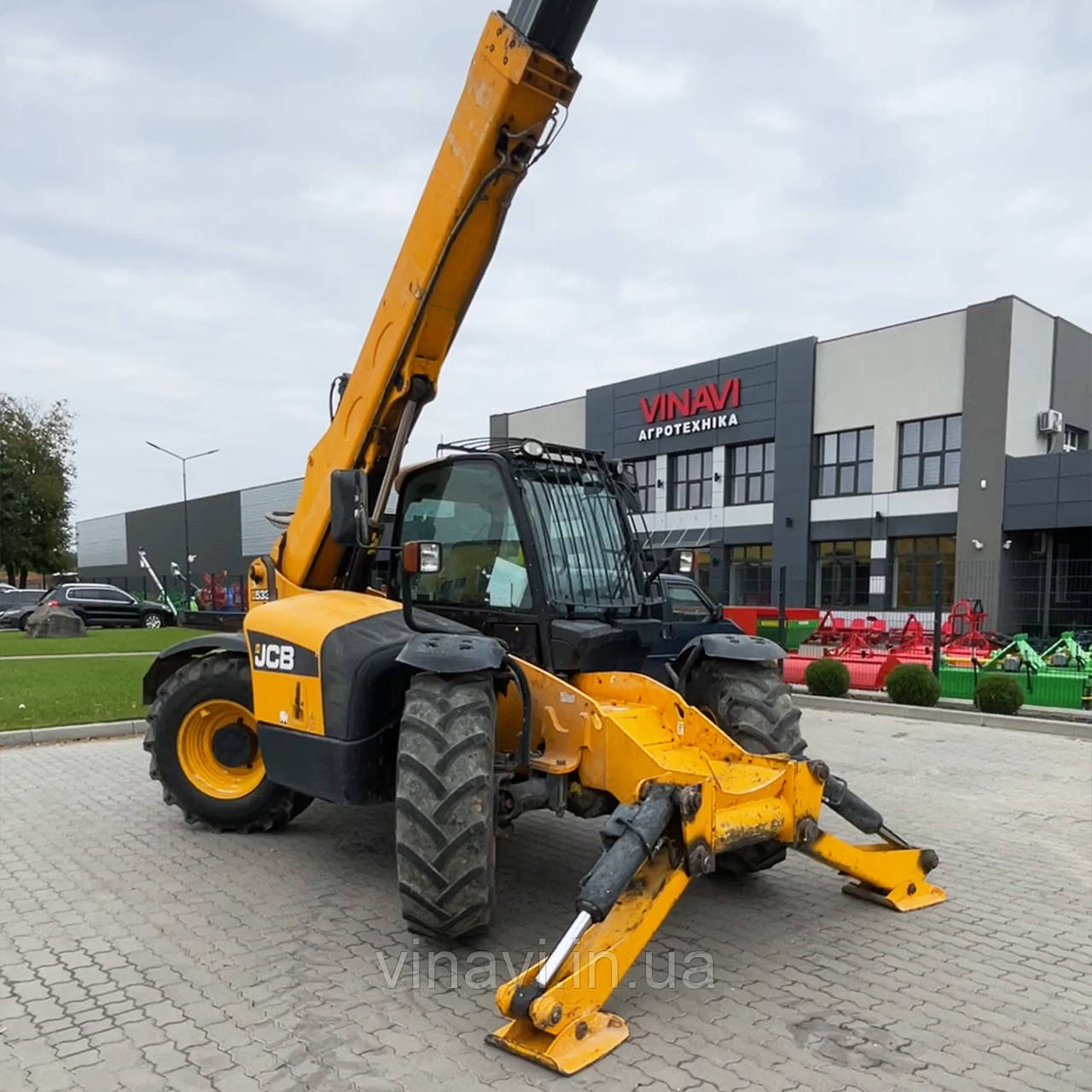 Телескопічний навантажувач JCB 533-105 джисібі, фото 1