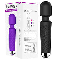 Вибратор микрофон 28 режимов, стимулятор, вибромассажер Wo-sex XL. Черный