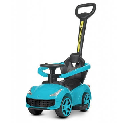 Дитяча машинка з ручкою Spoko SP-608 синій, фото 1