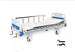 Ліжко механічне "БІОМЕД" FB-11B 4-секційне на колесах